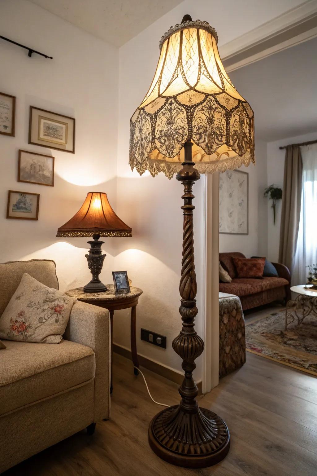 Decorative accents can bring individuality and character to a compact space.