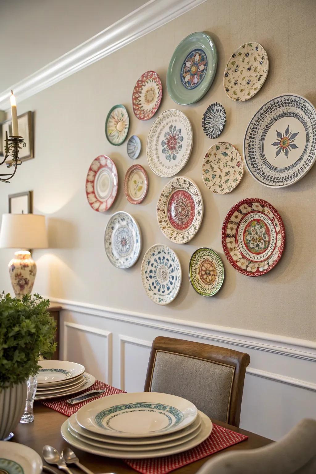 Harmonious plate presentations offer a feeling of structure and balance.