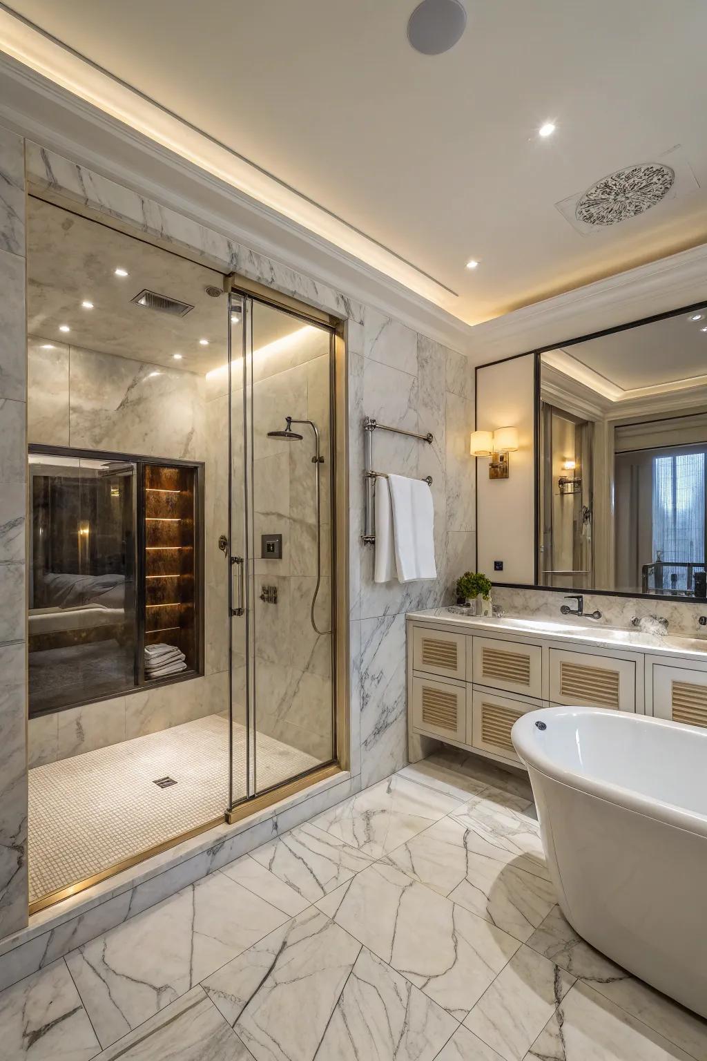 Steam rooms provide a spa-like experience with health perks.