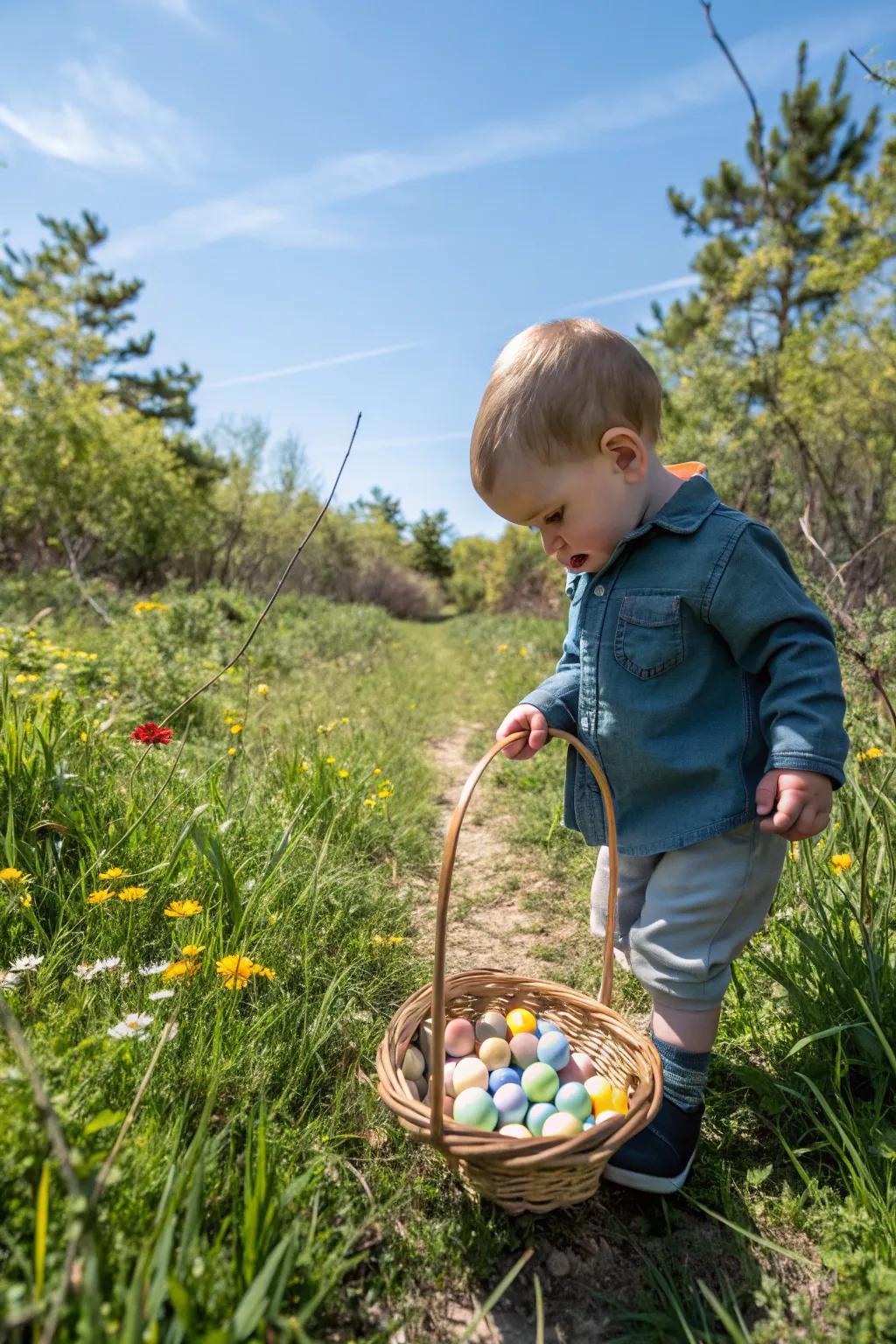 A nature-inspired Easter escapade for toddlers.