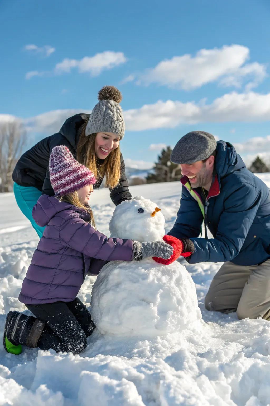 Welcome the magic of winter with playful snow-filled family photos.