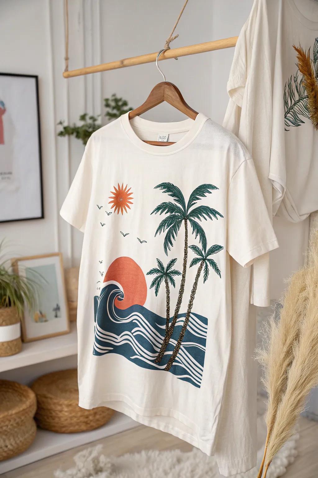 Capture the essence of your family reunion with a venue-inspired design; memories woven into every thread.