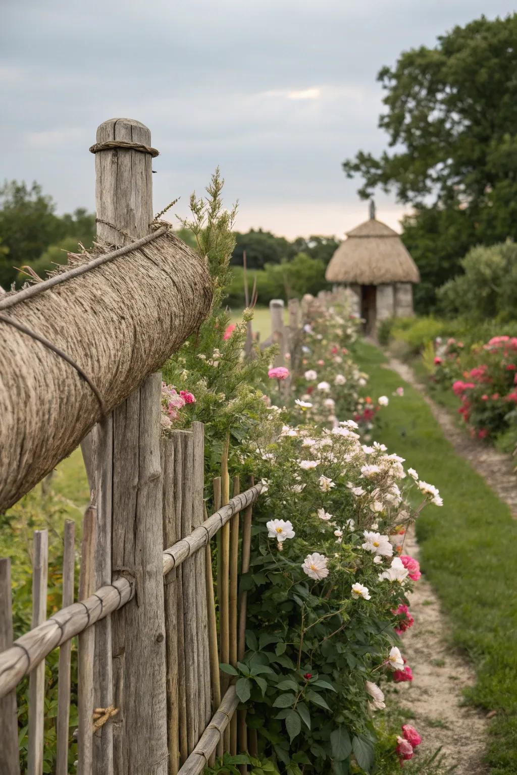 Reed rolls offer an earthy appeal and natural texture.
