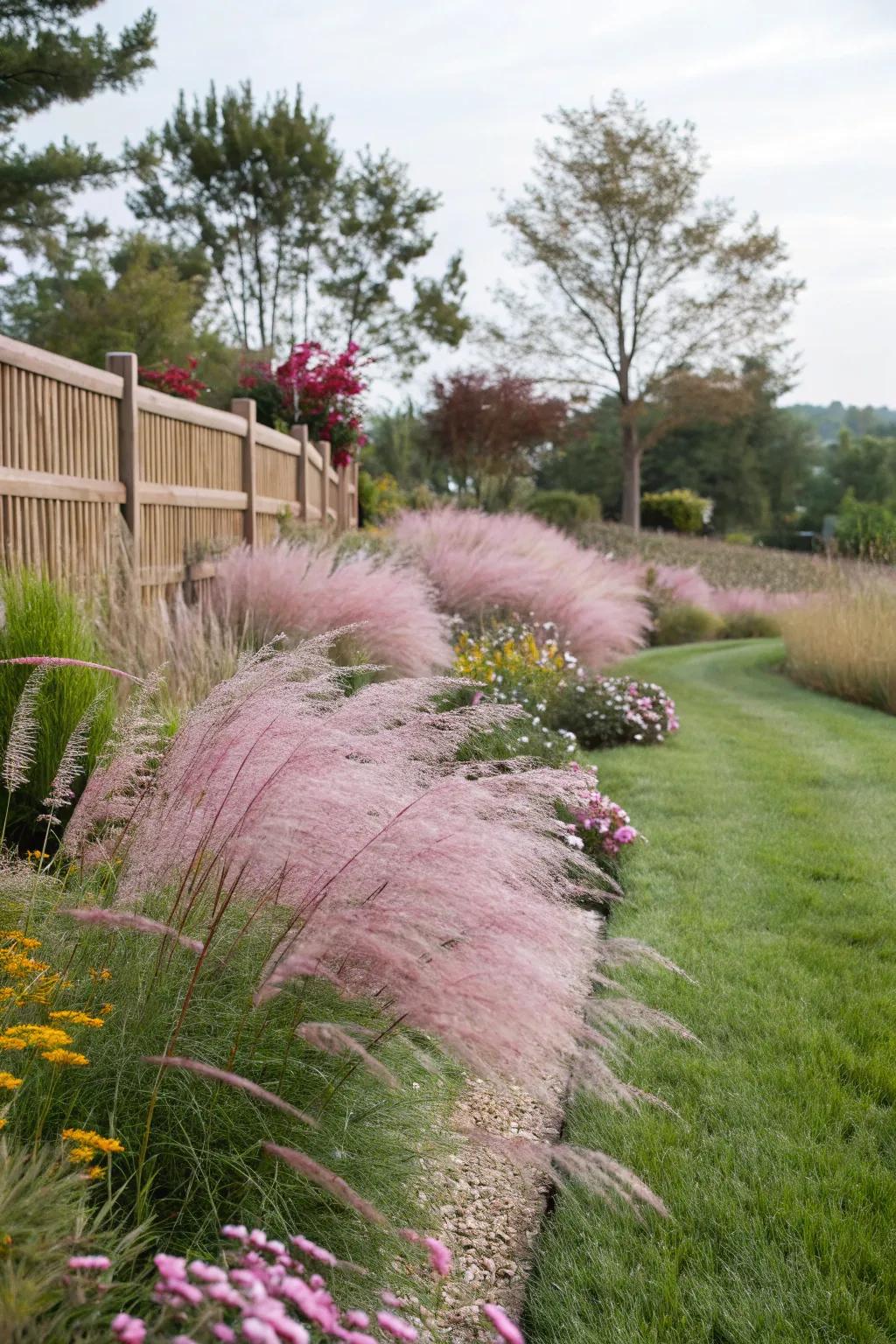 Decorative grasses introduce texture and elegance to your landscape.