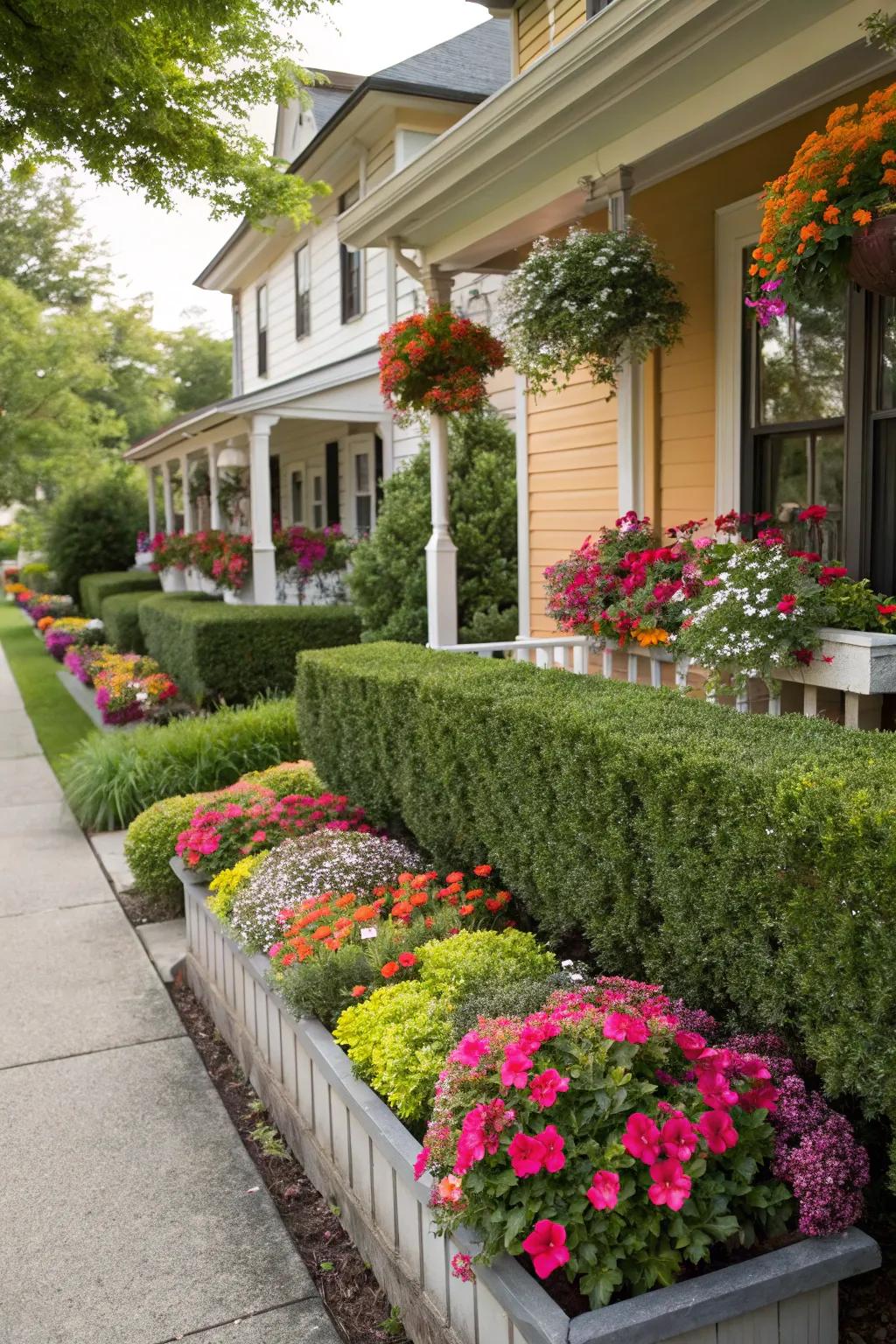 Curb appeal is all about designing a welcoming and visually pleasing entrance.