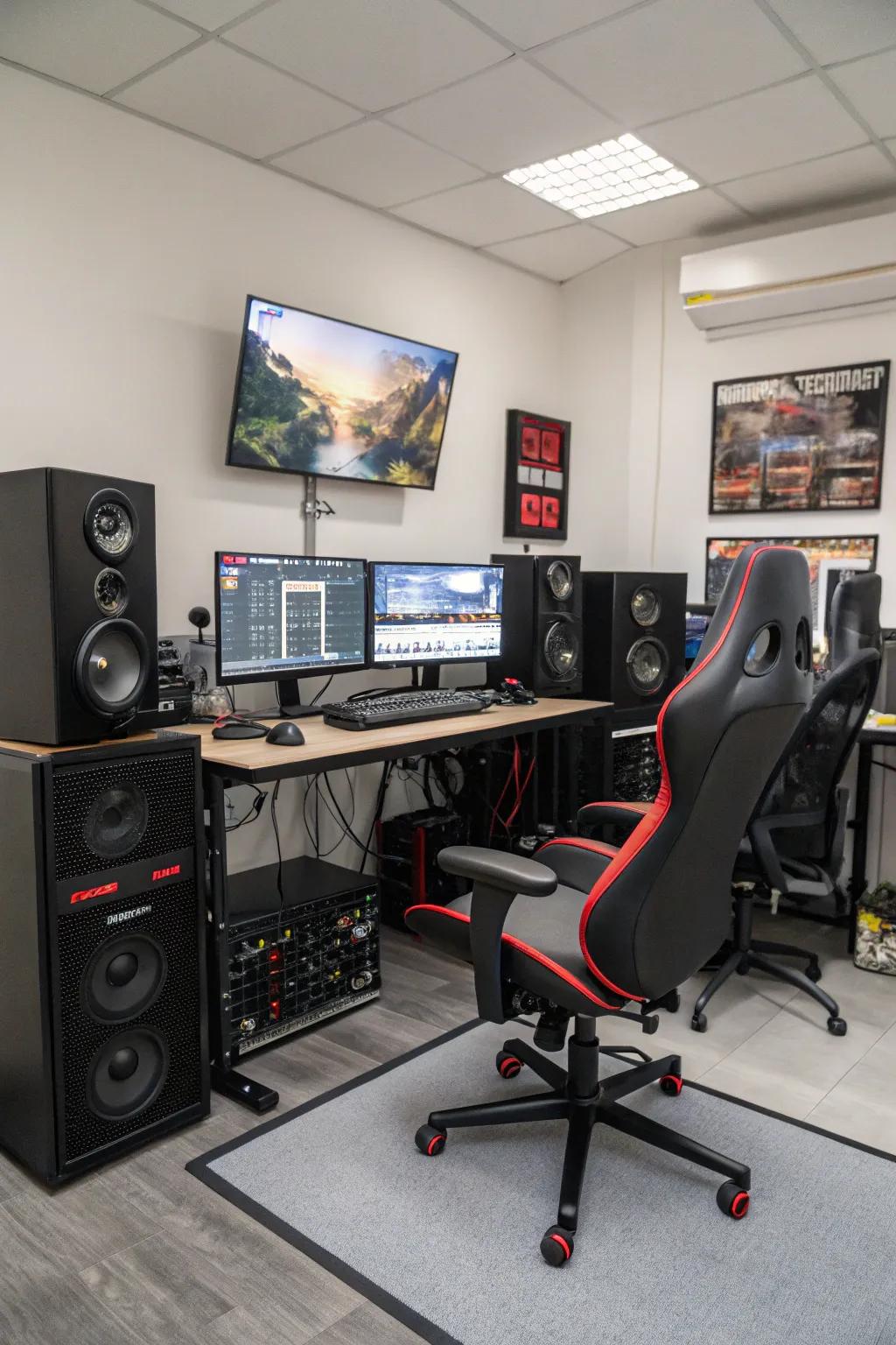 Feel every sound with a superb audio system.