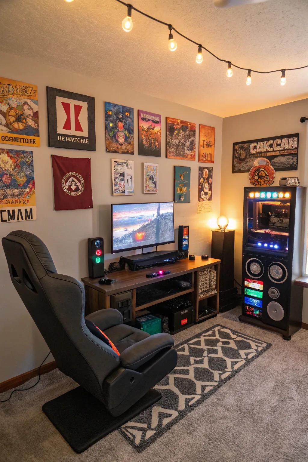 Personal projects add personality to your gaming setup.