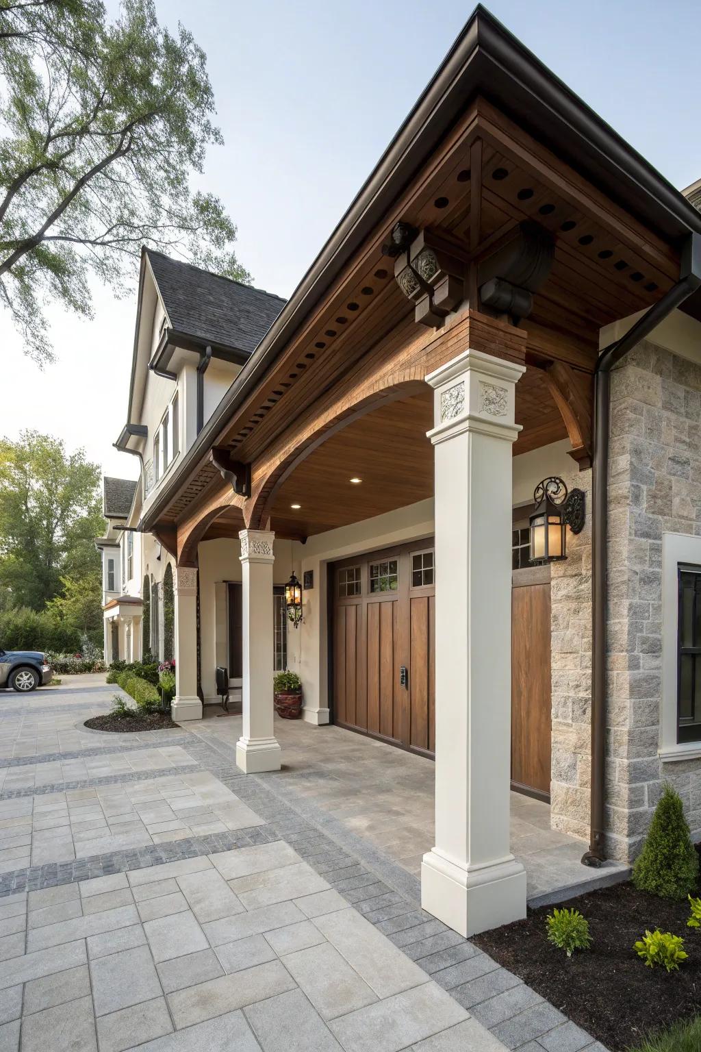 Architectural details bring depth and character.