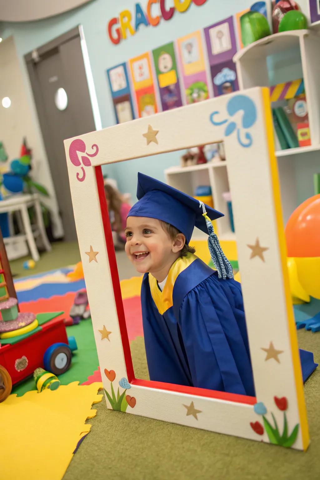 Celebrate young graduates with cheerful, vibrant displays.