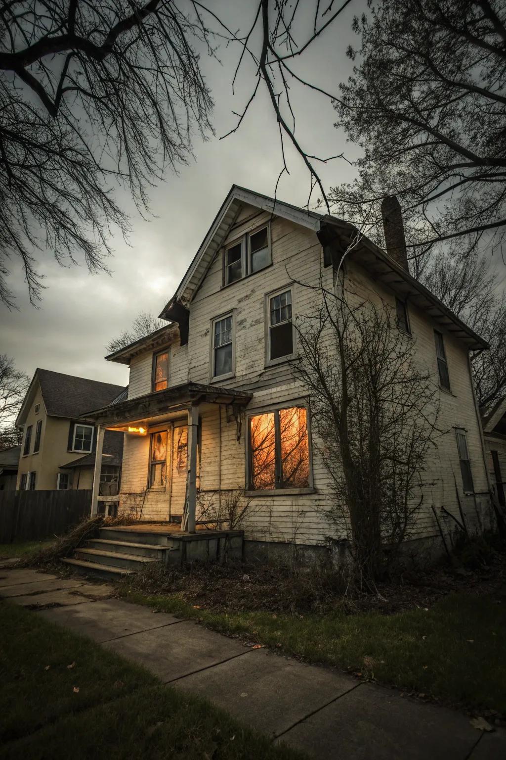 Transform your abode into a spine-tingling haunted abode.