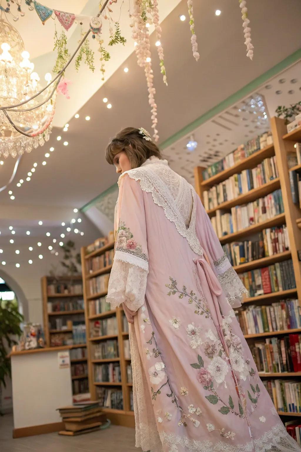 Step into a storybook with an enchanted myth robe.