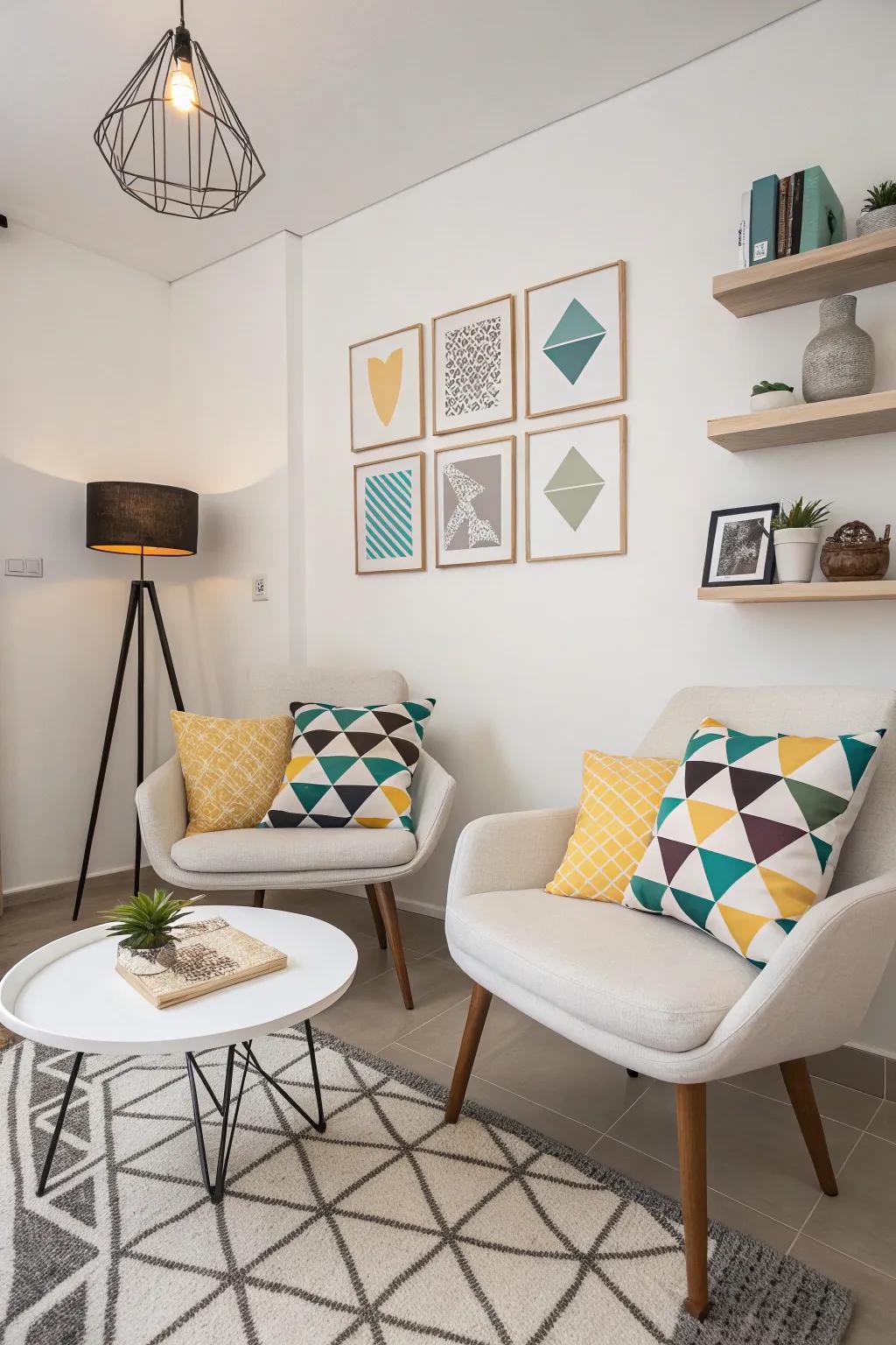 Modernize your area with sleek and modern design elements.