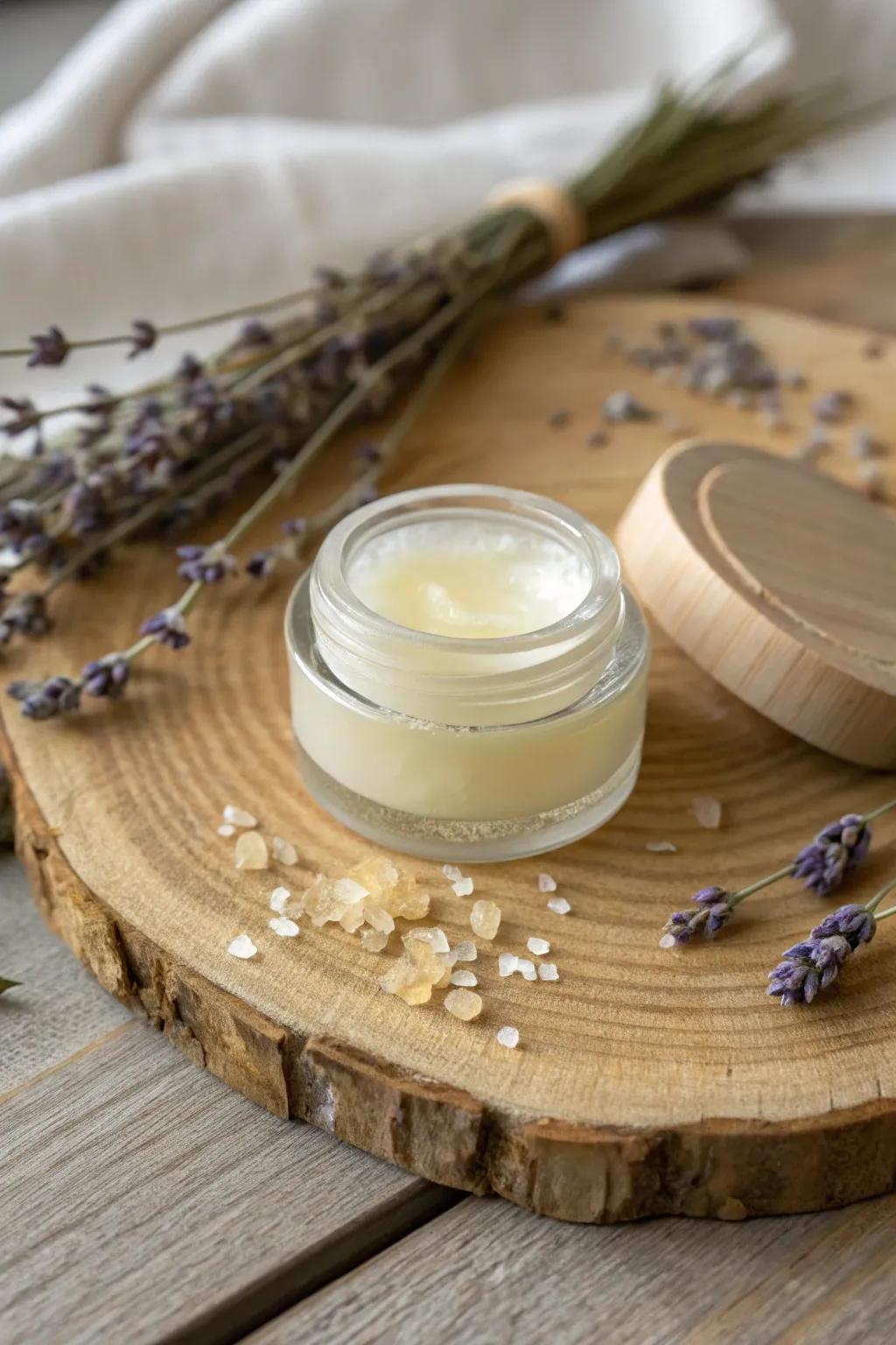 Improve your beauty routine using this plant-based wax lip treatment, where simplicity meets elegance.