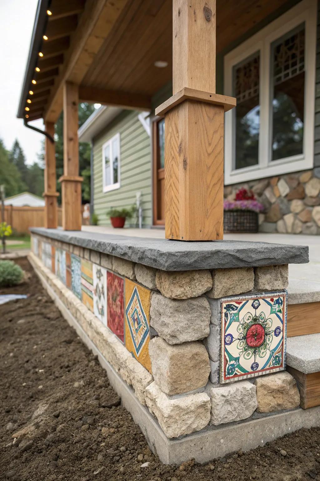 A personalized foundation project that adds personal flair.