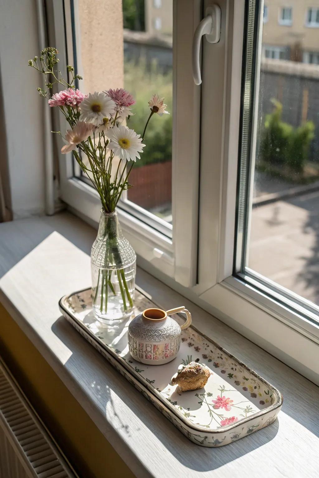 An extended sill delivers enhanced opportunities for innovation and practicality.