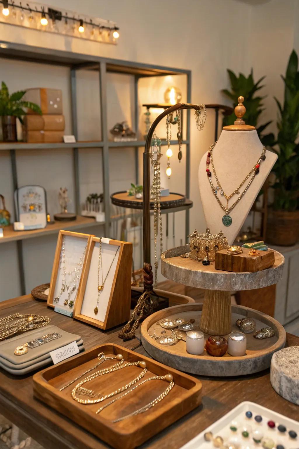 Boutique-style setups create a personalized shopping experience.