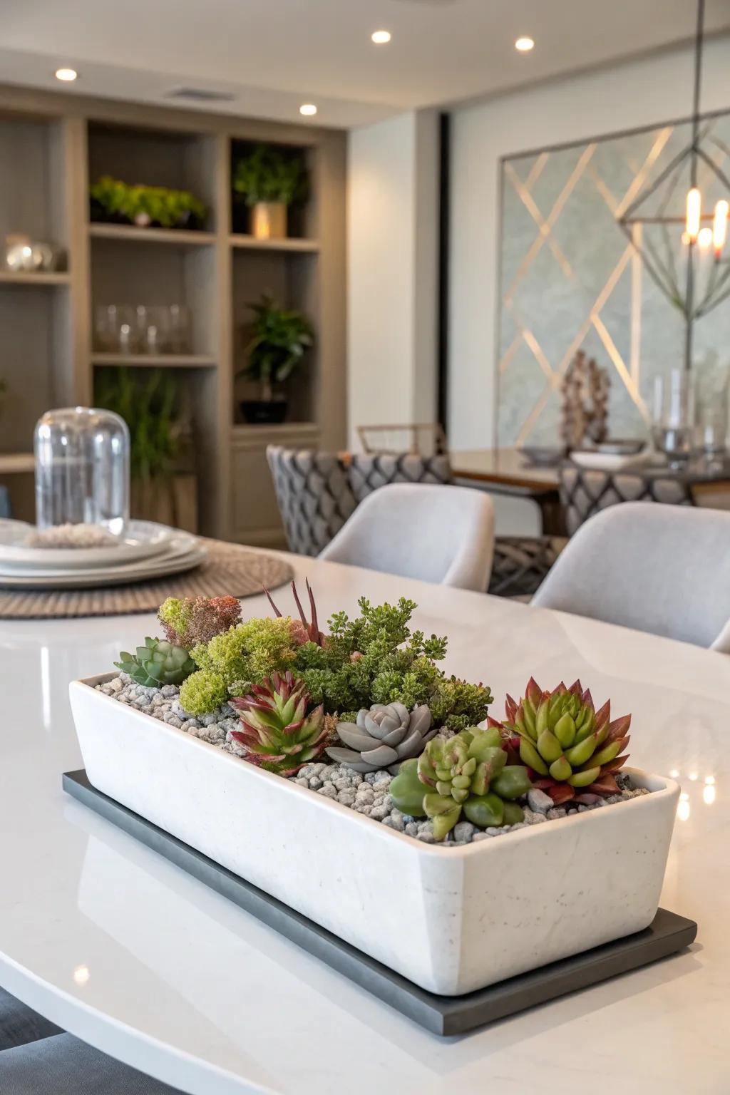 Cacti provide a stylish and basic option.