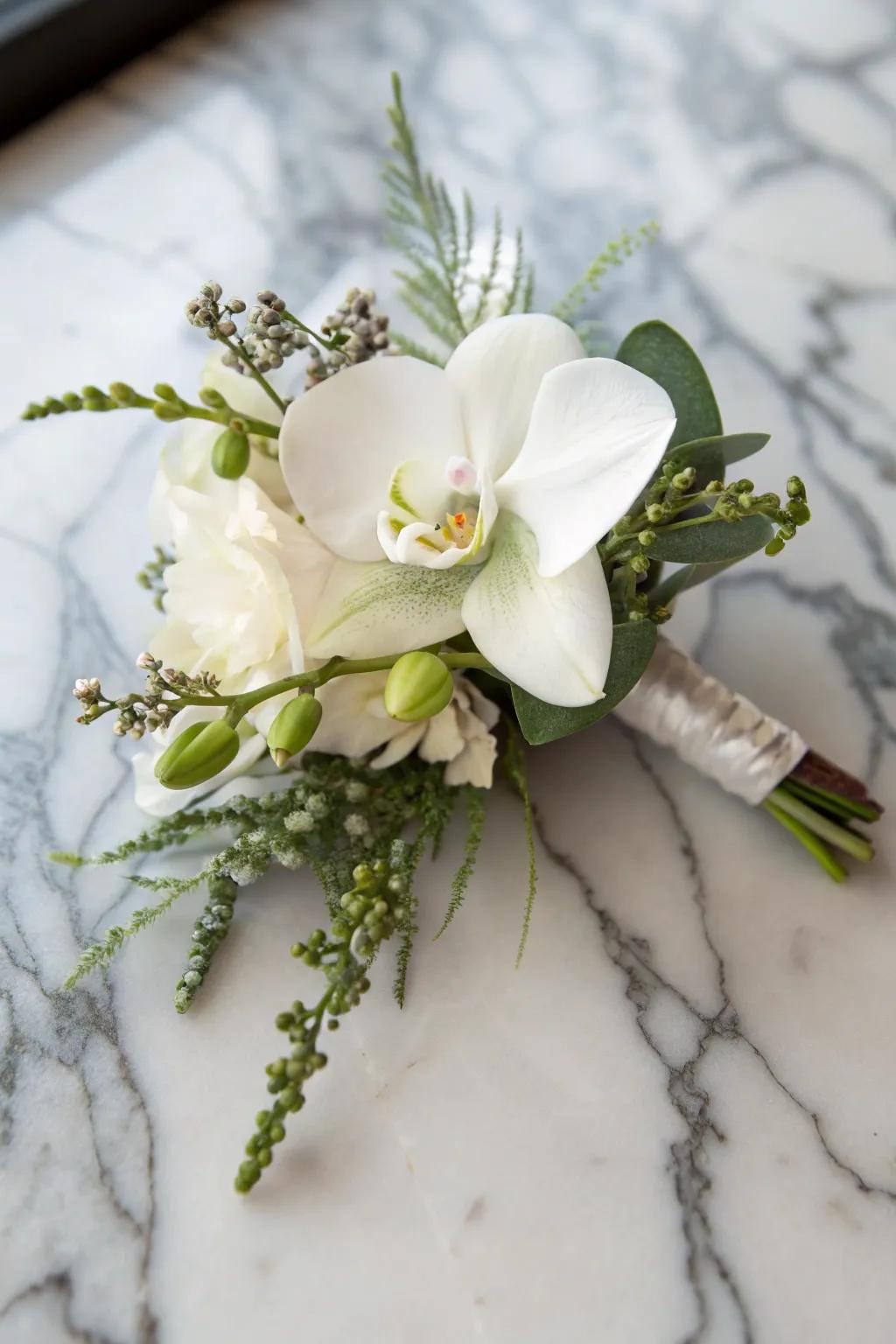 Exotic bloom accessories exude elegance and sophistication.