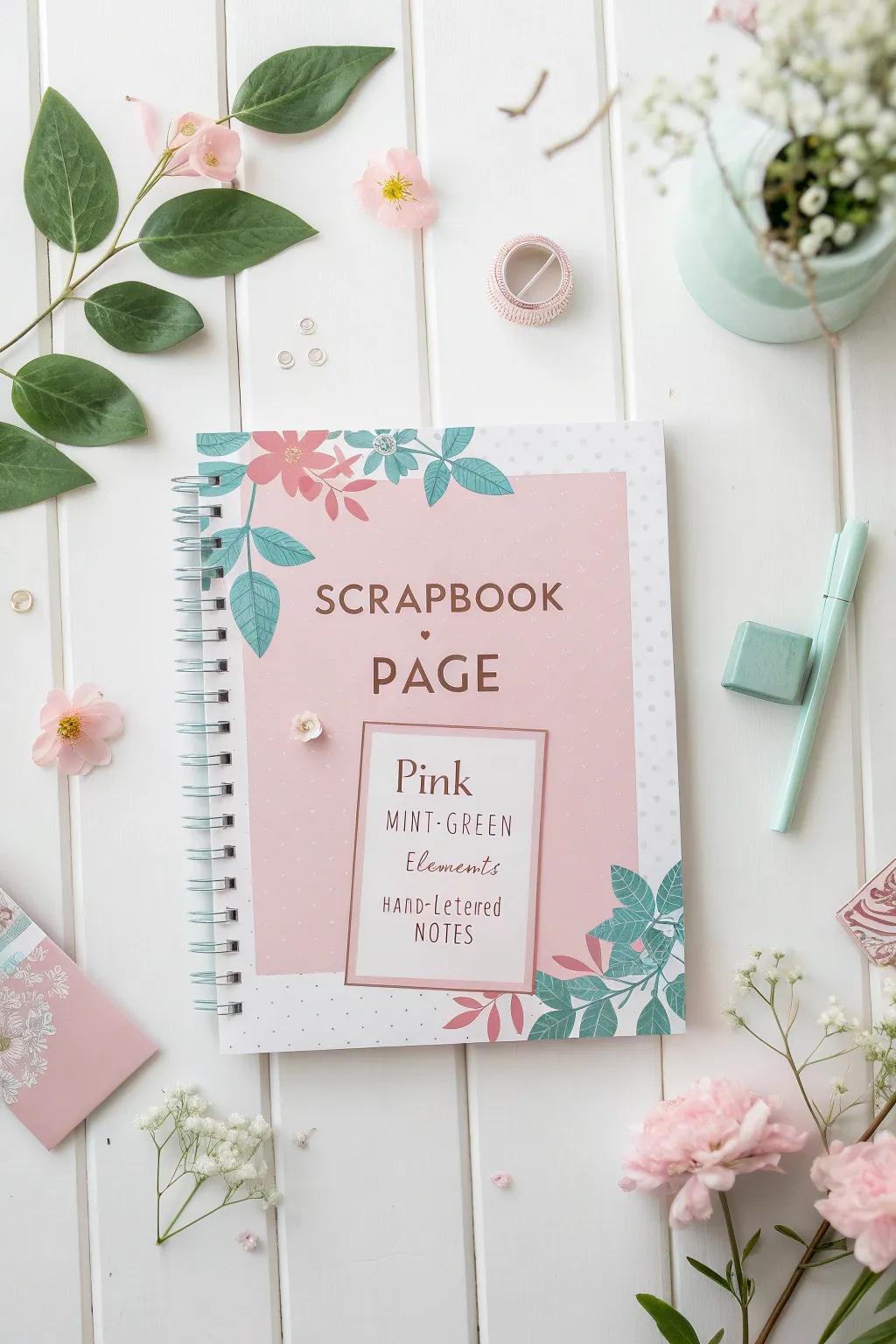 Craft a heartfelt tribute with a color-coordinated collage that speaks volumes of love and personality.