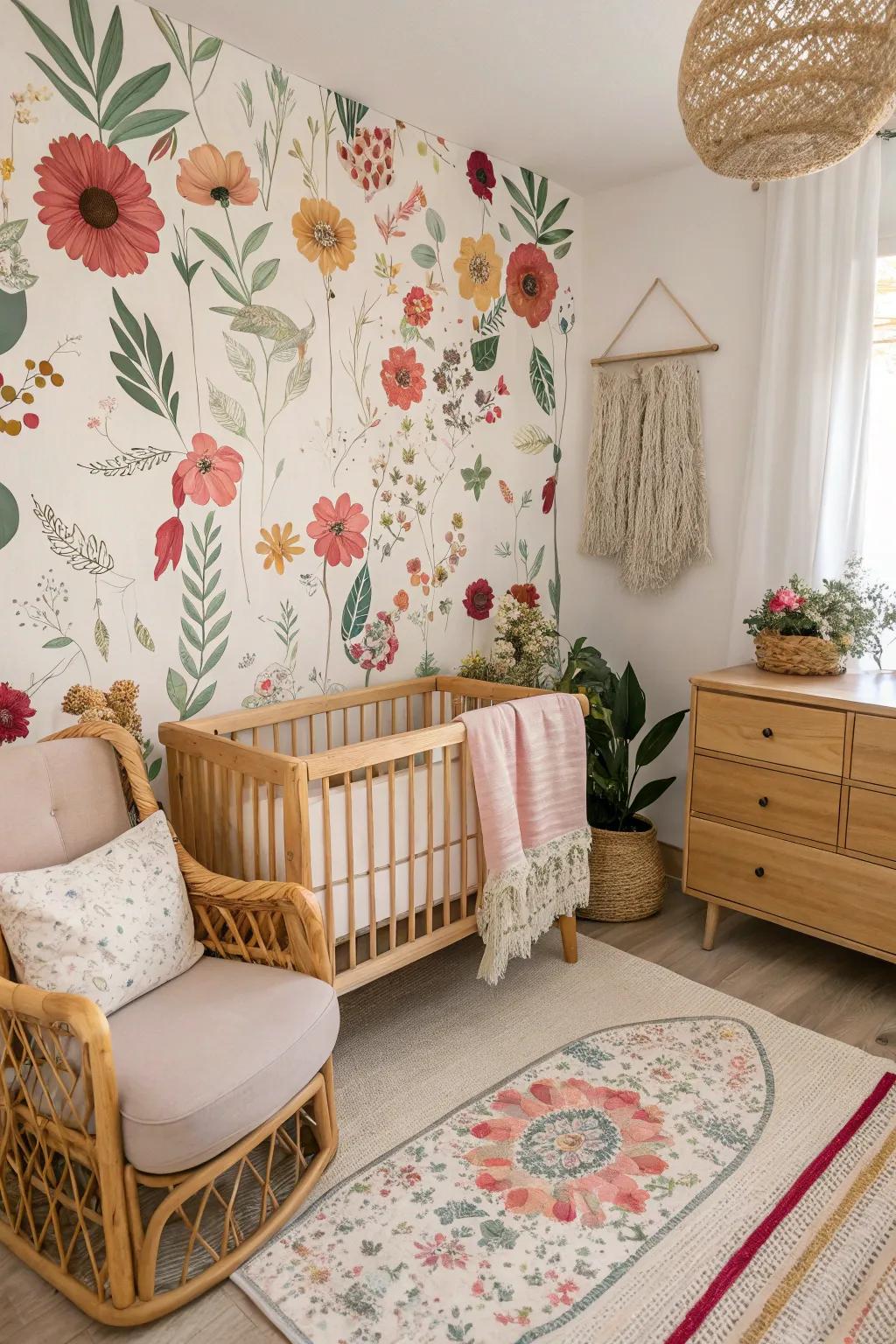Blossom into beauty with a botanical dream nursery.