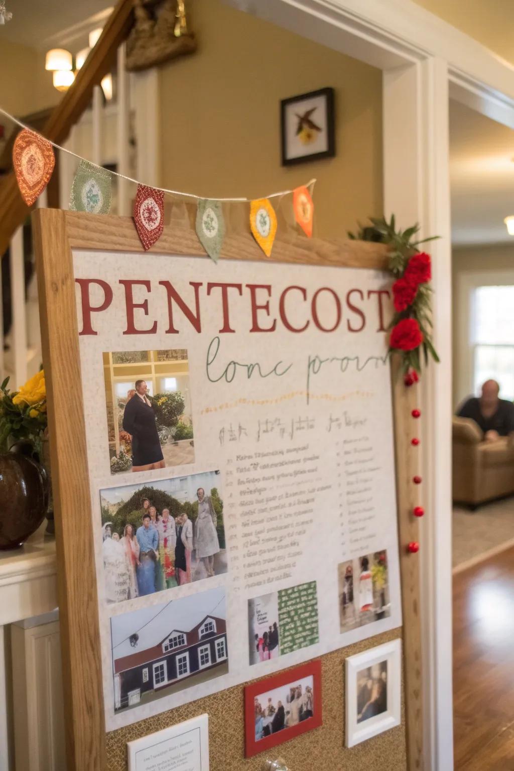 Educational components promote comprehension and gratitude for Pentecost.