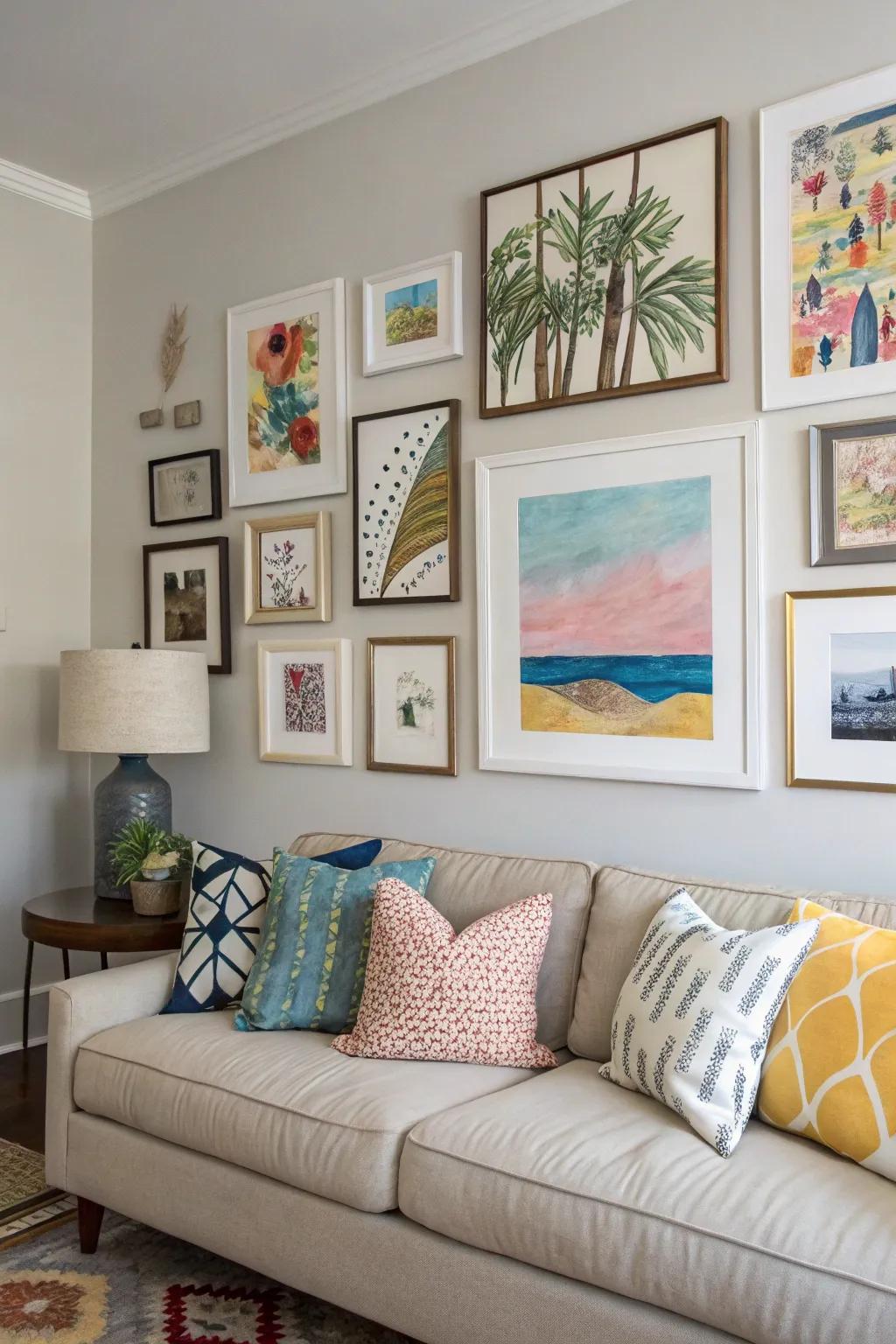 Cohesive collections convey a story through your art.