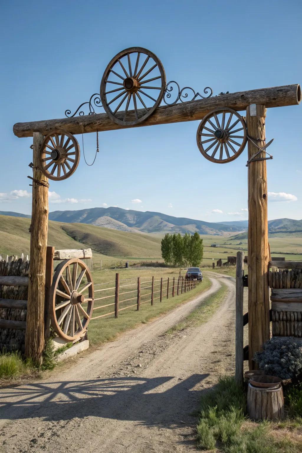 Themed ornaments contribute character.