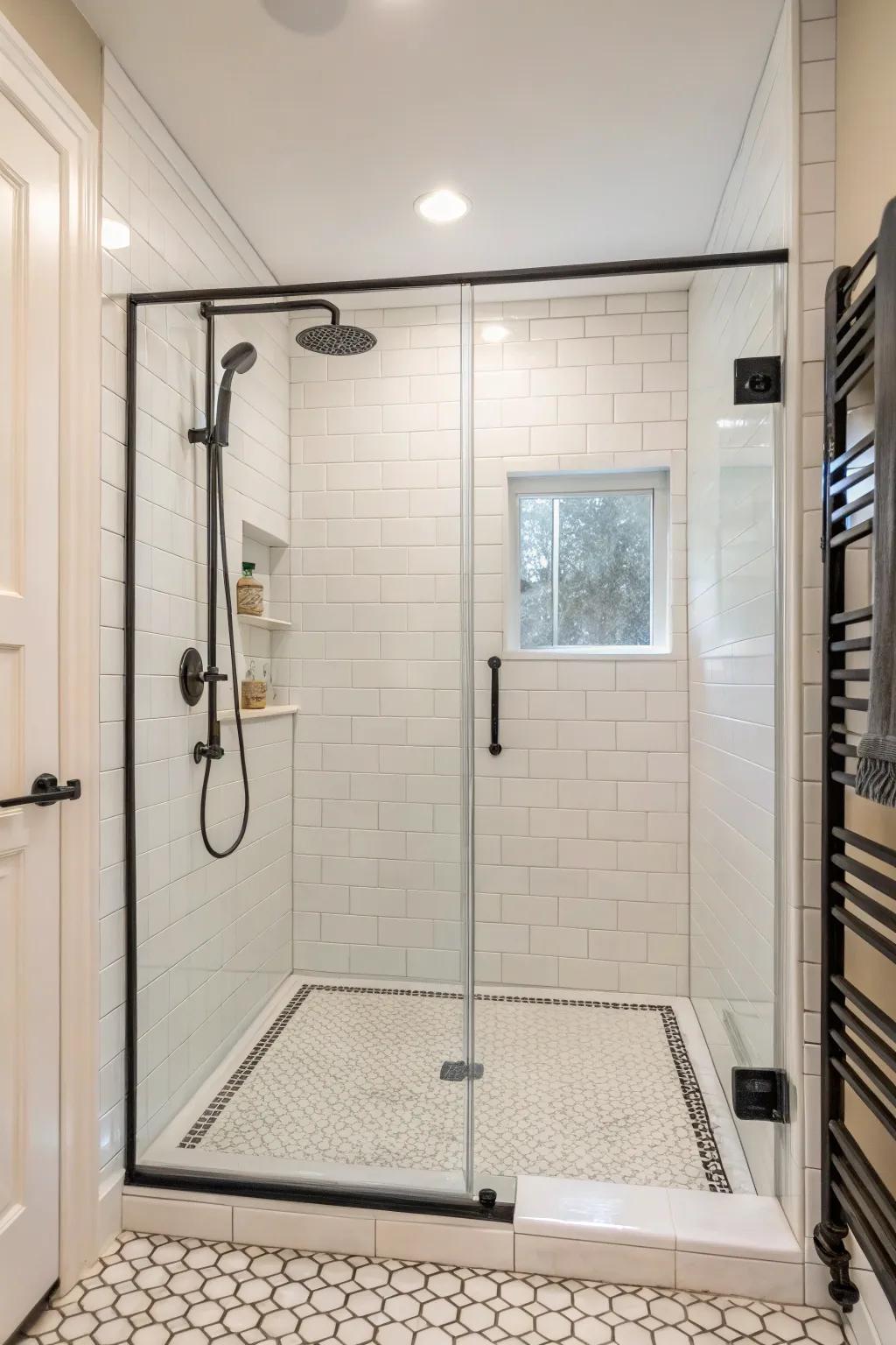 Less is more with minimalist shower floor designs.