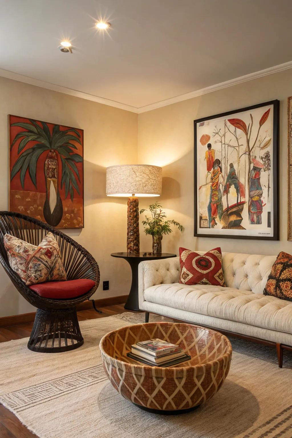 Accent pieces give your space personality and flair.