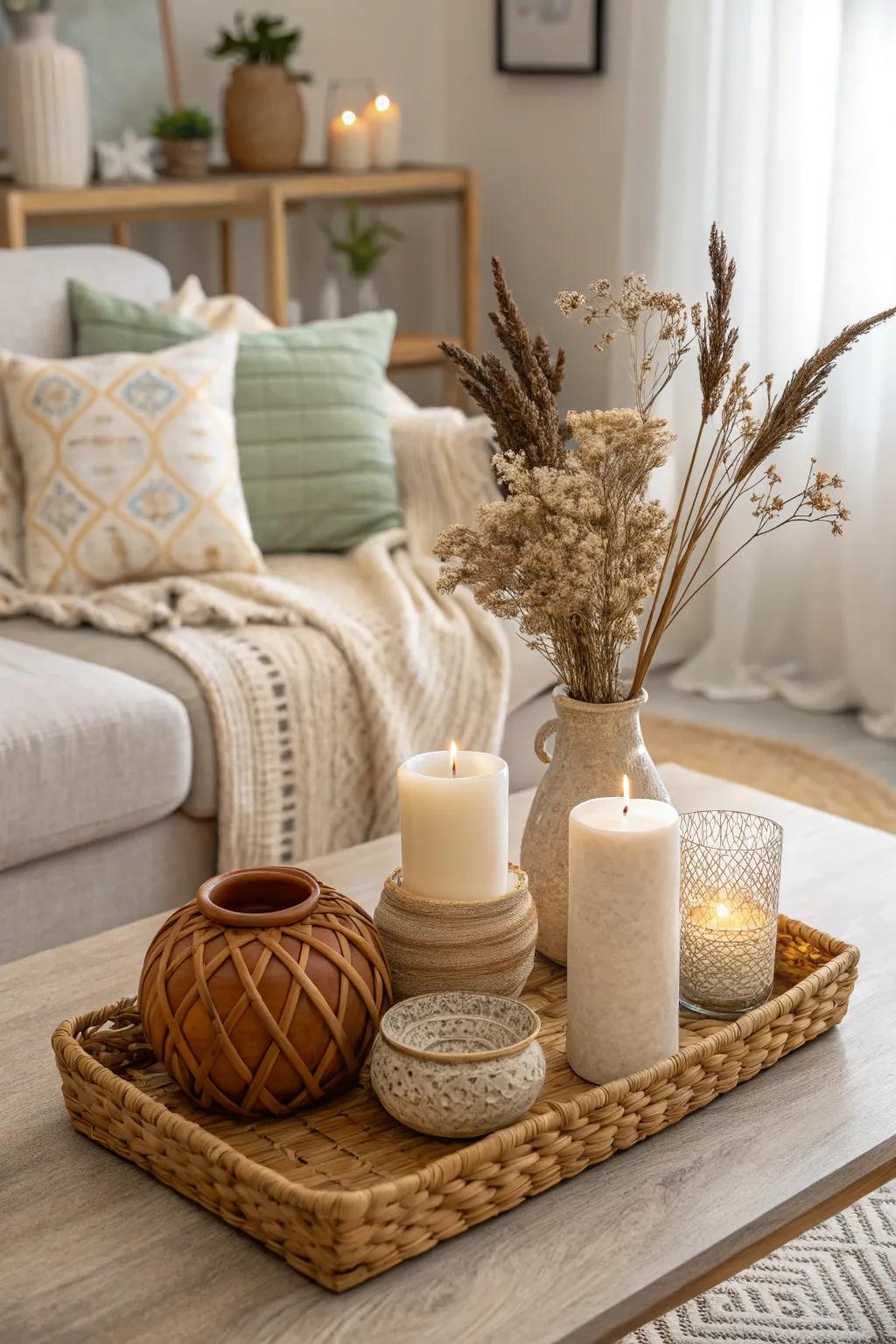Understated shades provide a comforting and harmonious backdrop.