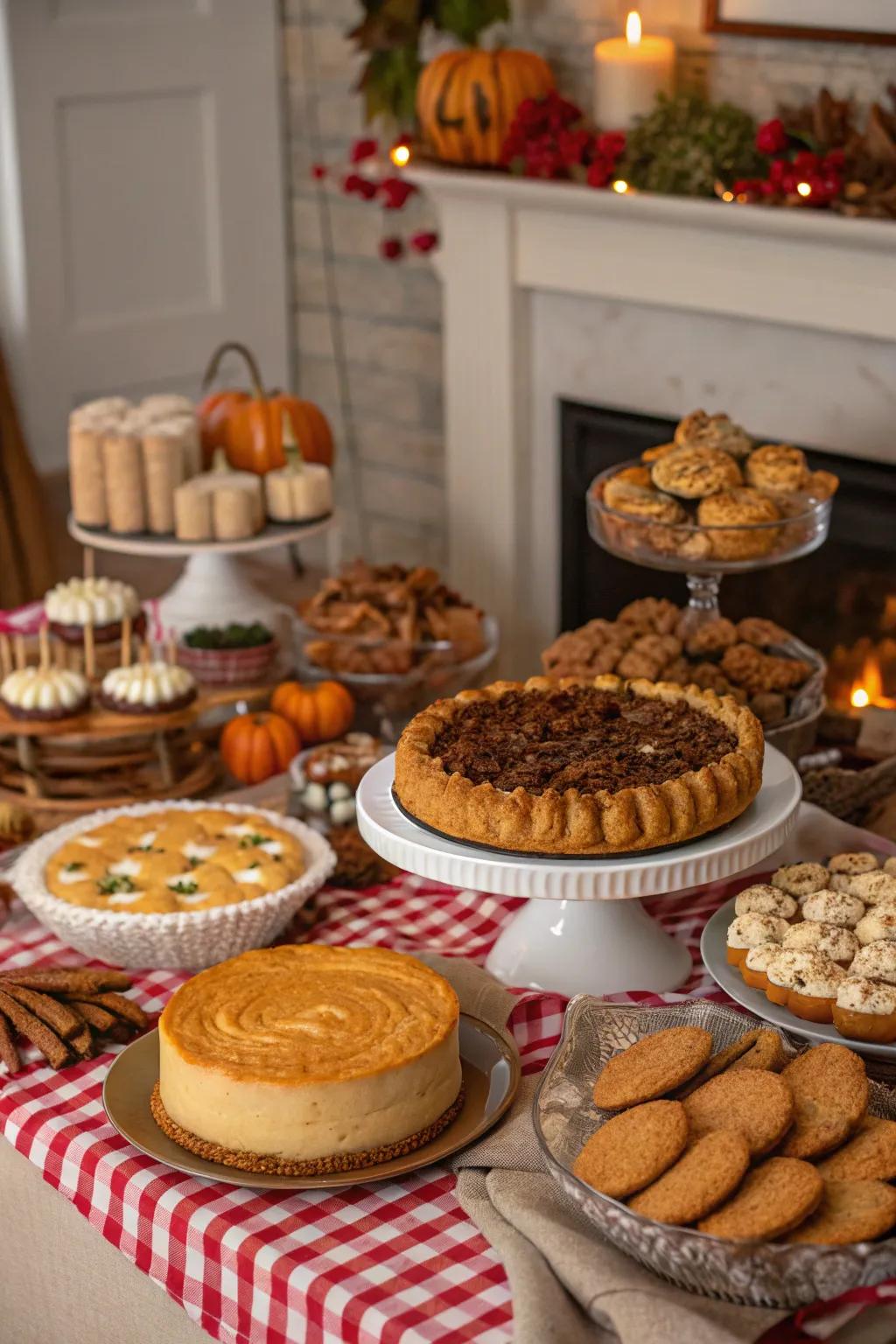 A dessert enthusiast's paradise for Thanksgiving.