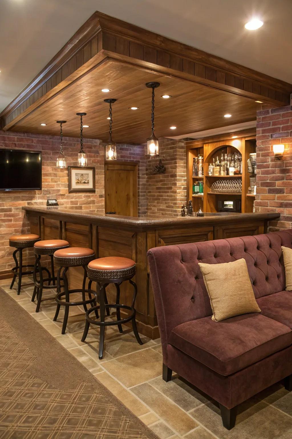 Cozy seats make guests want to relax and enjoy the space.