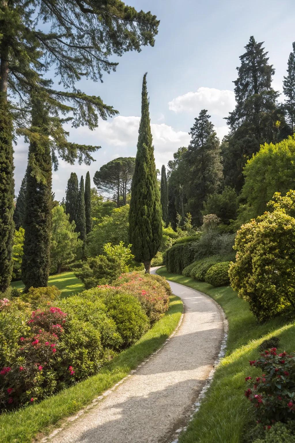 Sweeping routes invite exploration, turning a walk into an adventure.