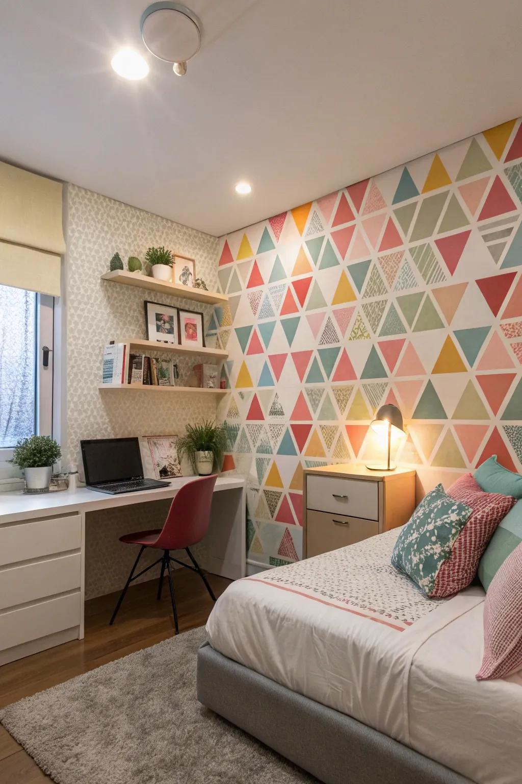 Symmetrical arrangements introduce a contemporary and inventive flair.