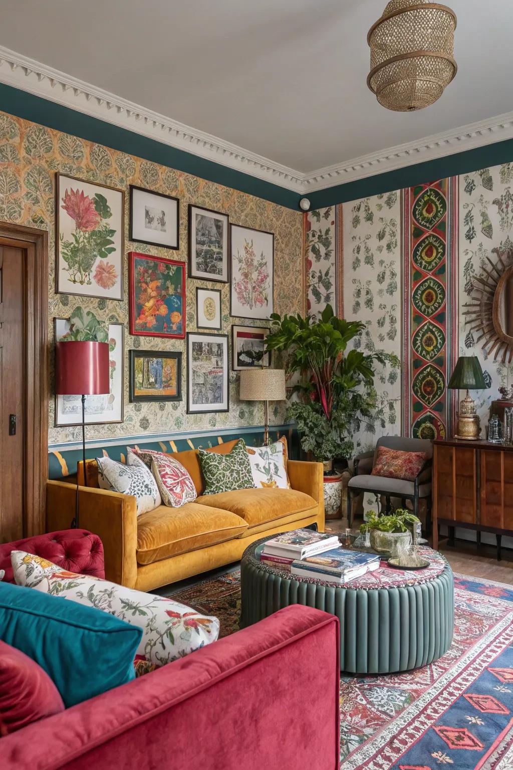 Make a daring statement with maximalist designs that reveal personality.