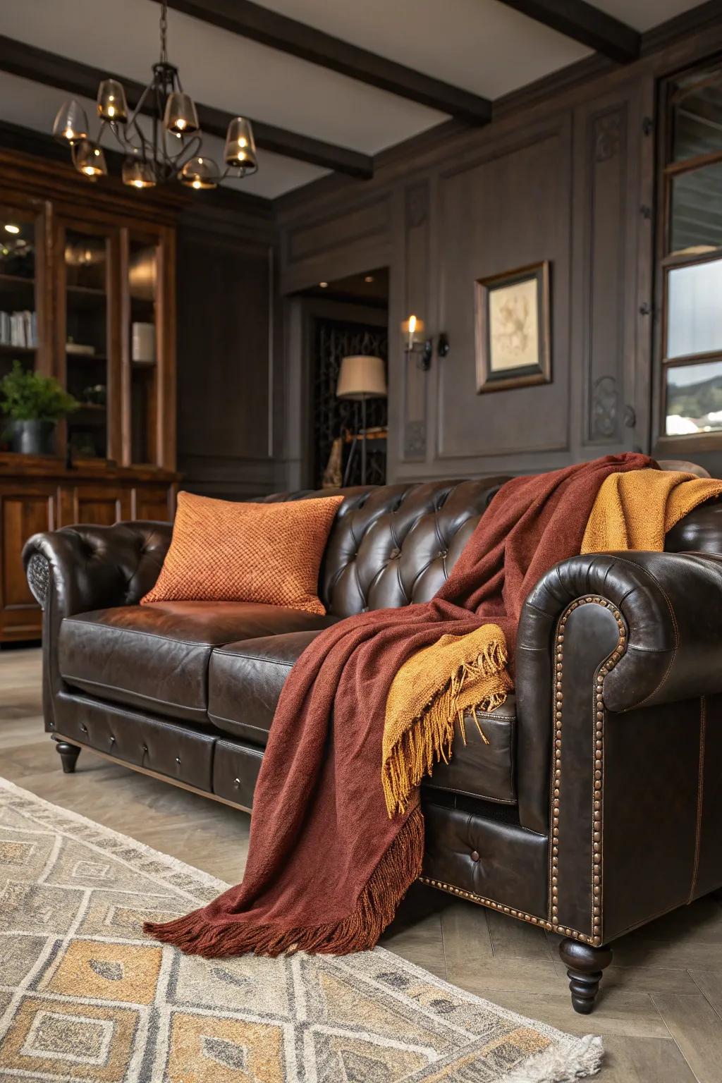 Comfortable overlays bring warmth and snugness to your seating area.