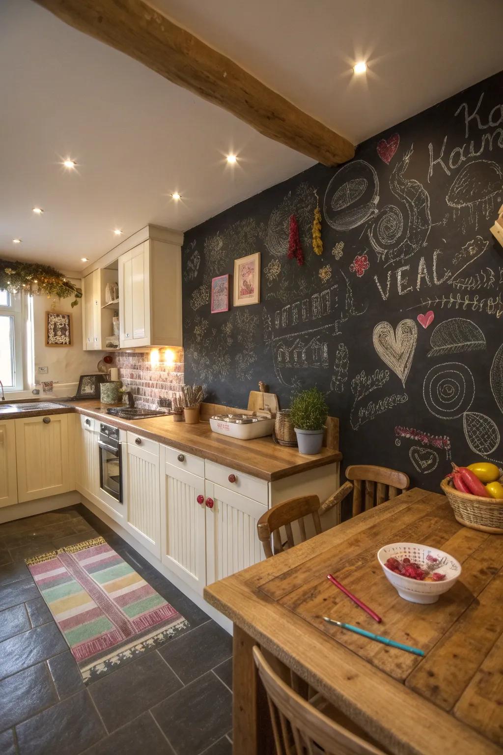 Individualized accents make your cooking space uniquely yours.