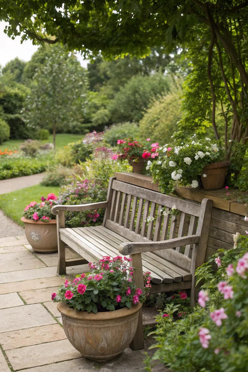 Merge comfort and nature with multi-use wooden furniture.