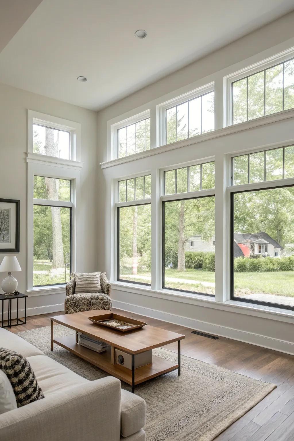 Smooth finish trim is outstanding for current understated designs.