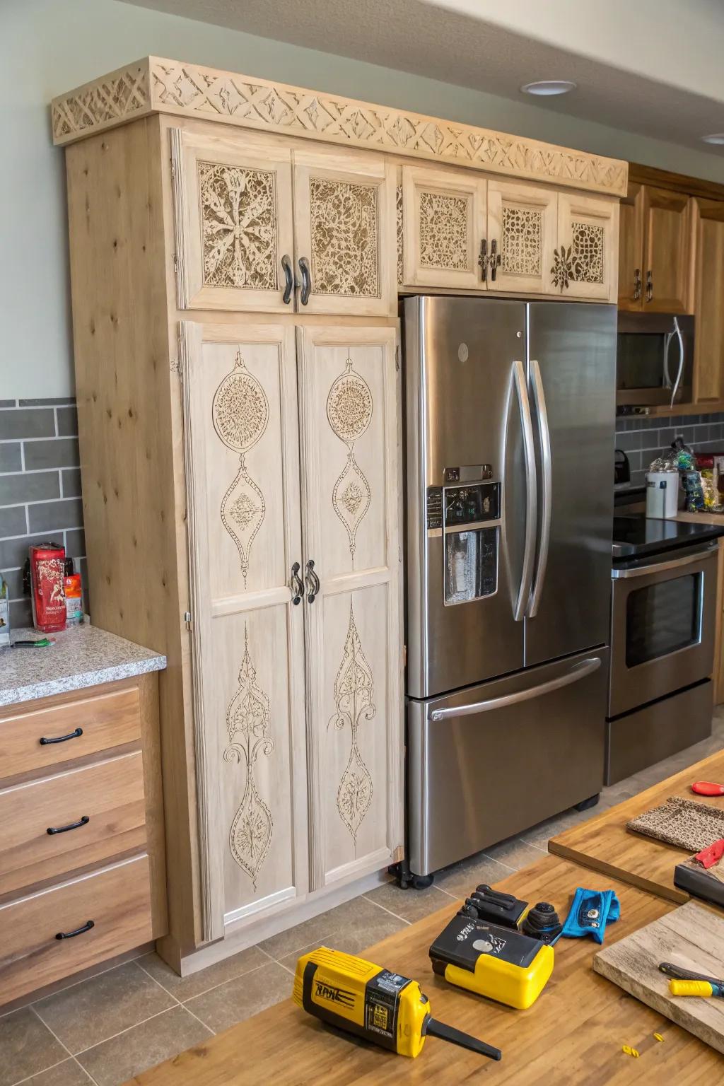 Customize and save with a DIY cabinet project.