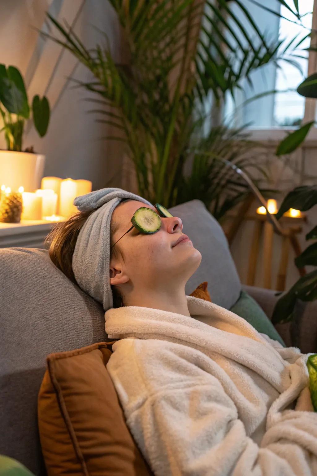 Cooling eye treatments are a quick fix for tired eyes.