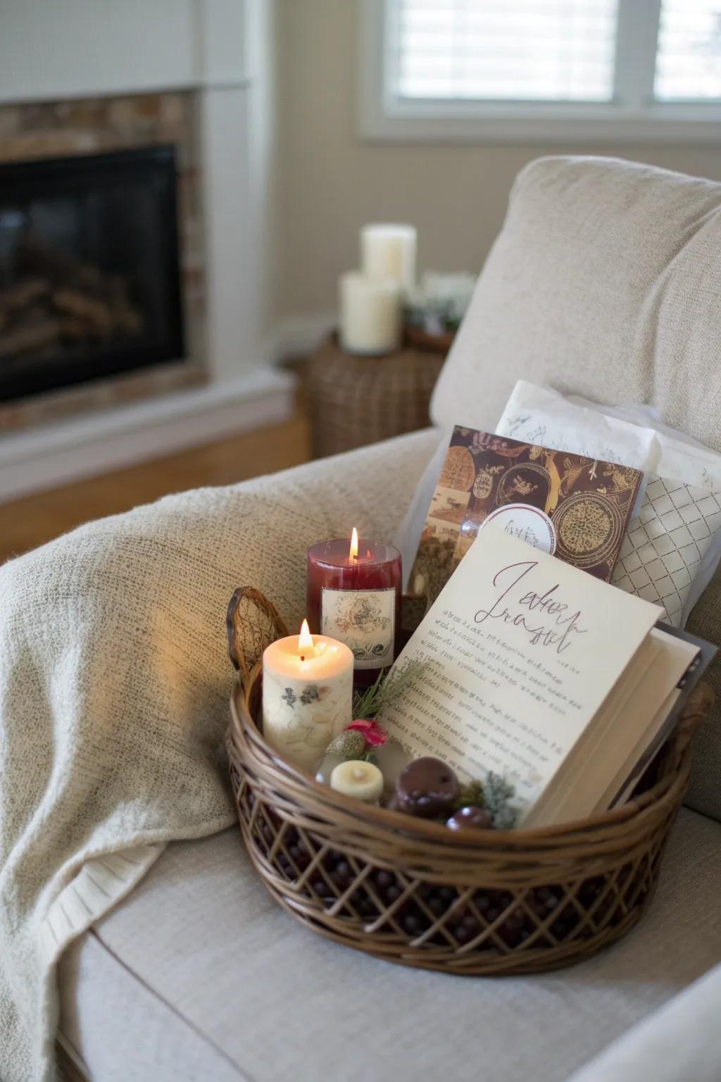 Infuse your baskets with personalized touches for a memorable gift.
