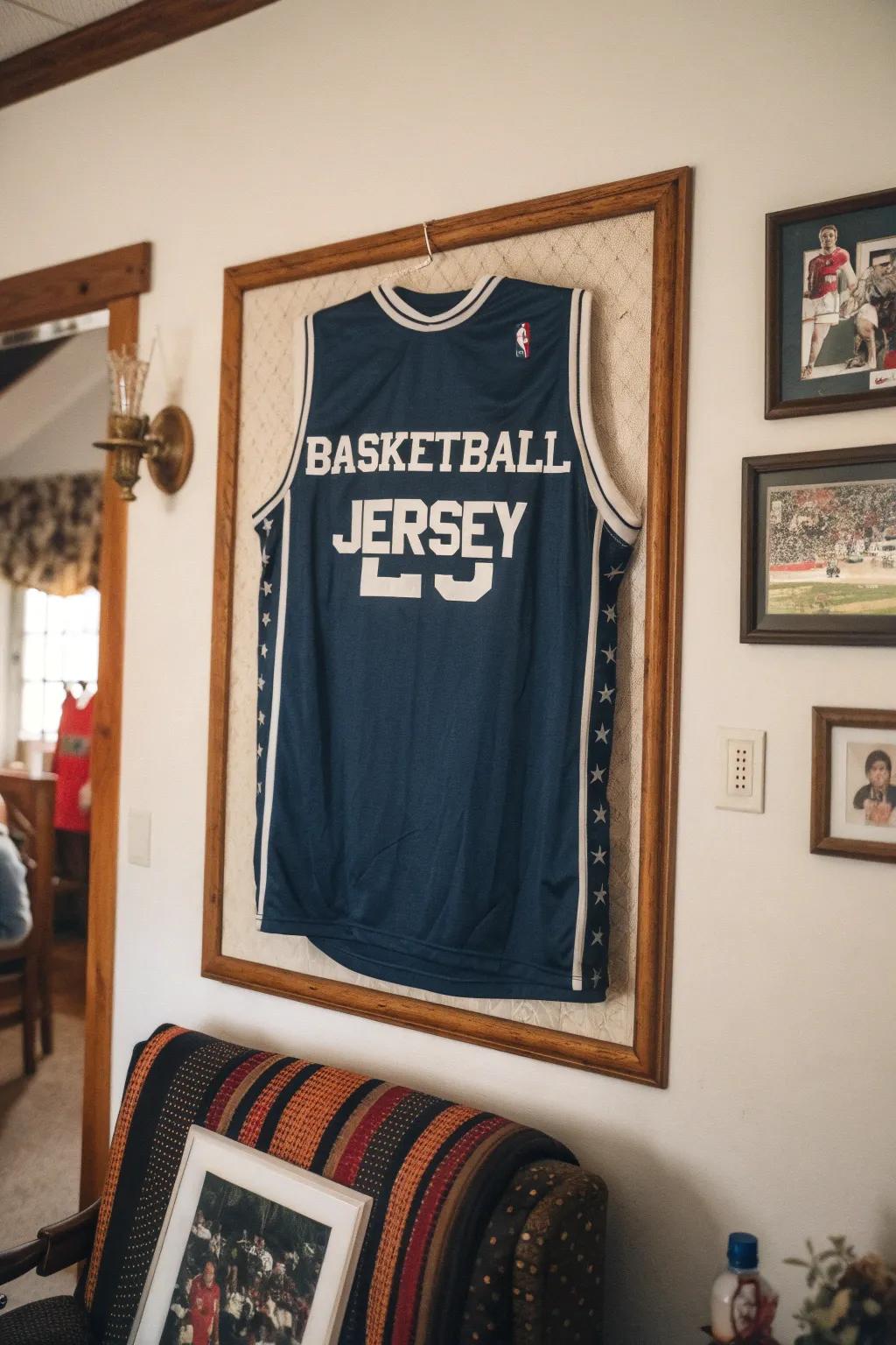 A personalized uniform injects an uplifting element into the aesthetic.