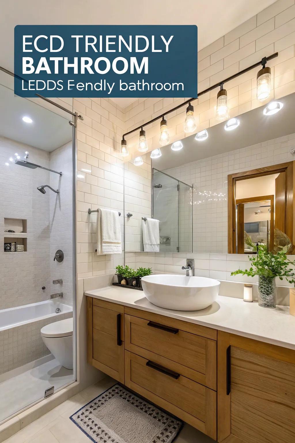 LED modular lighting combines sustainability with style.