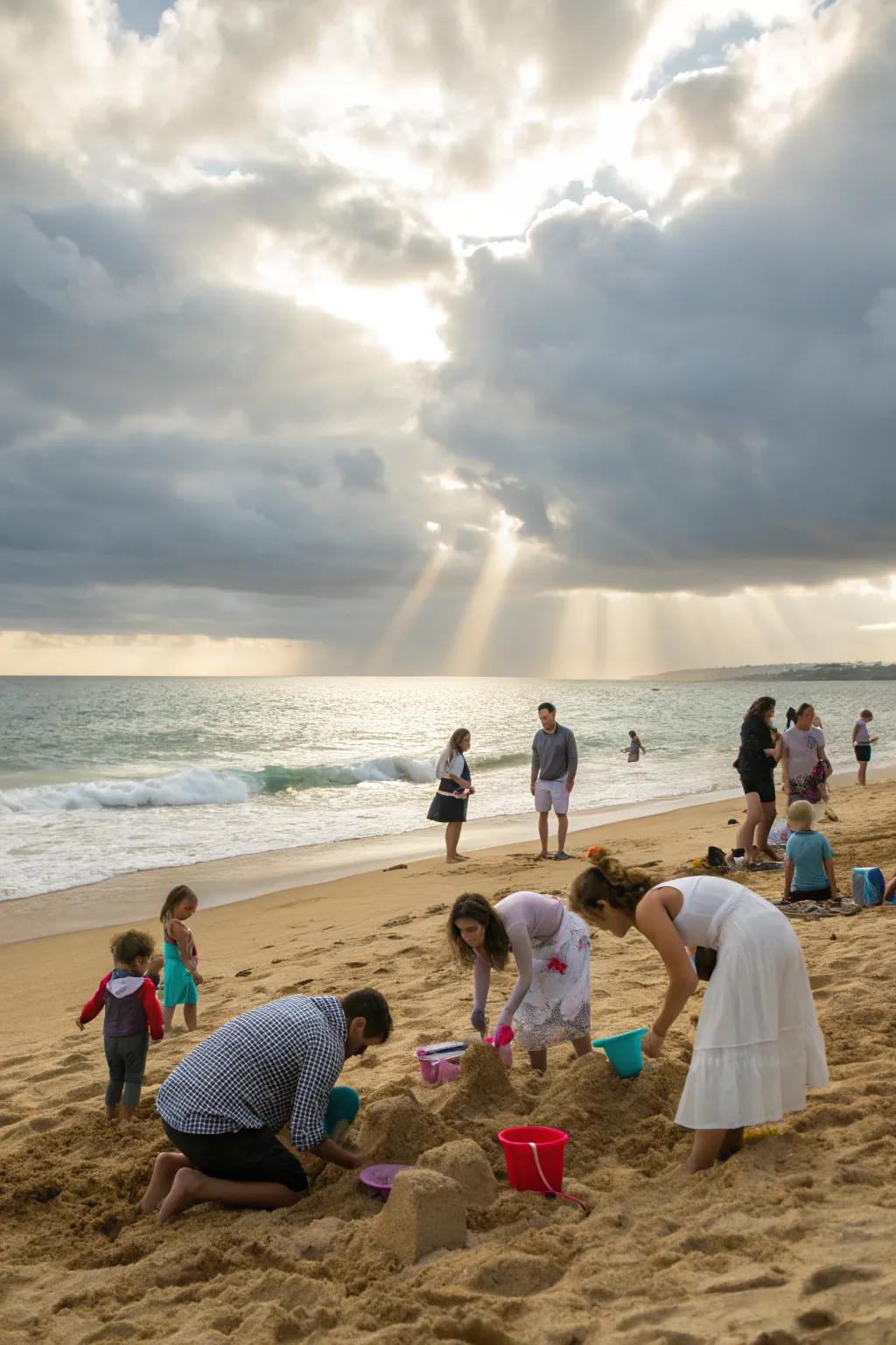 Inspire your inner architect through a sandcastle design challenge.