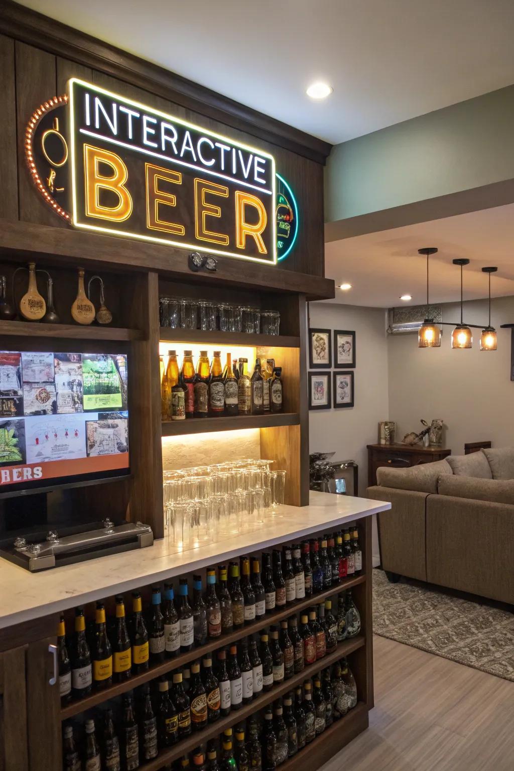 Interactive beverage decorations make your space fun and engaging.