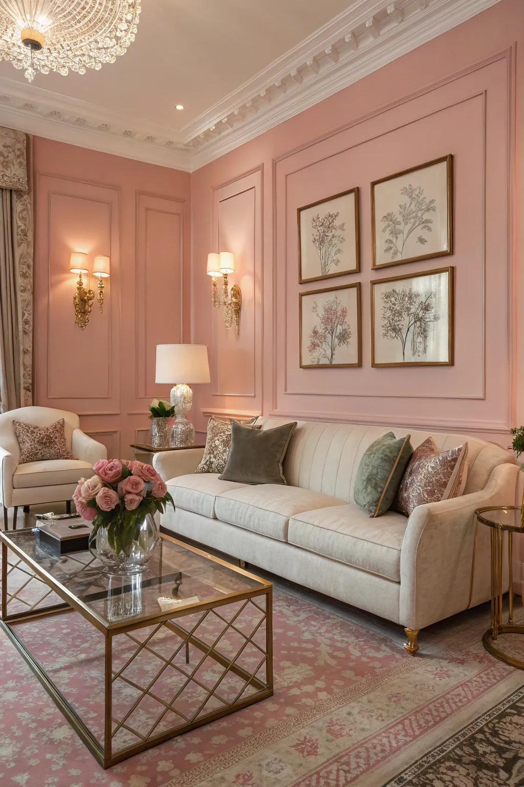Gentle roses inspire tranquility and refinement