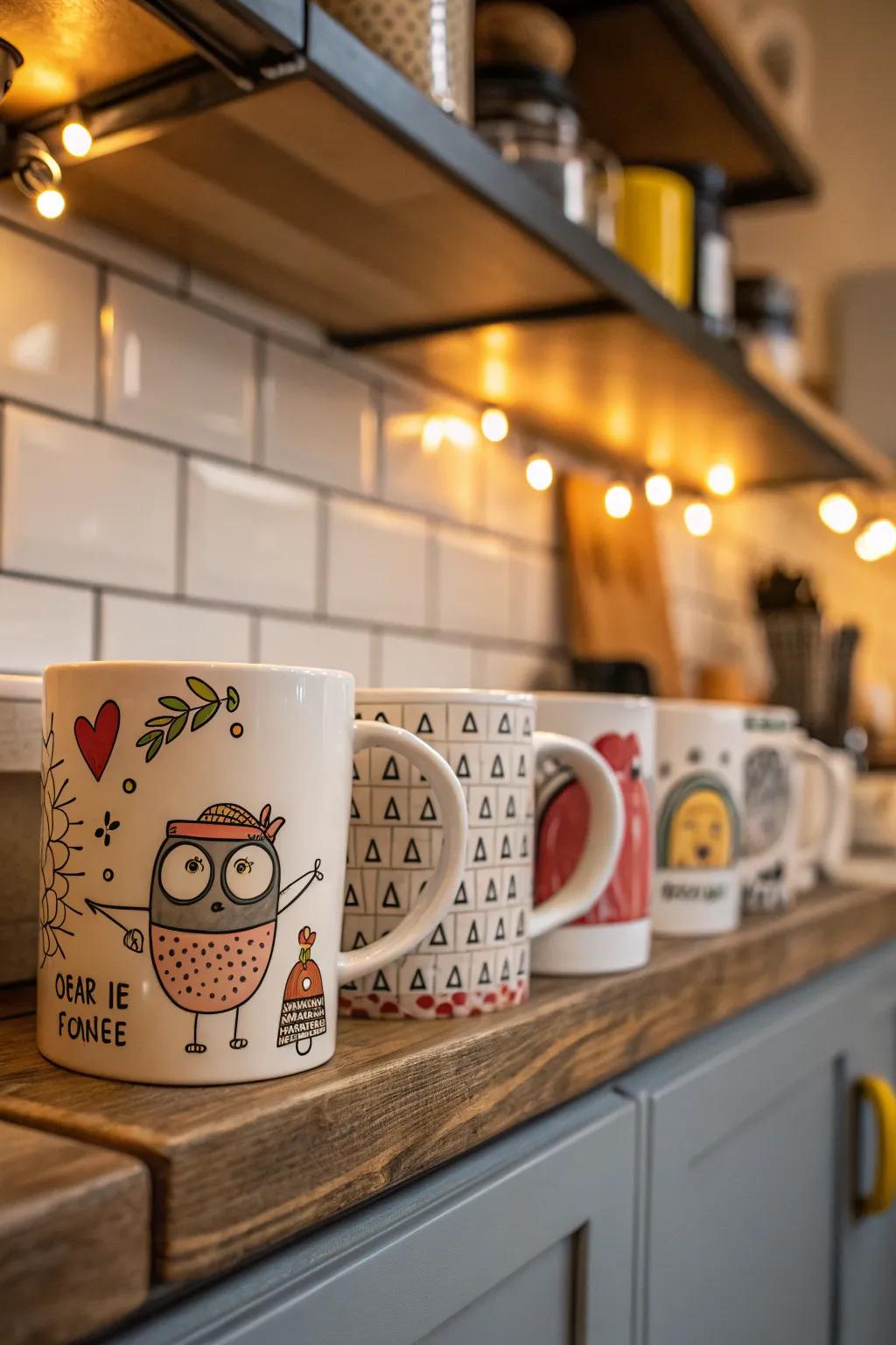 Unusual mugs make enjoying your preferred drink even more pleasurable.