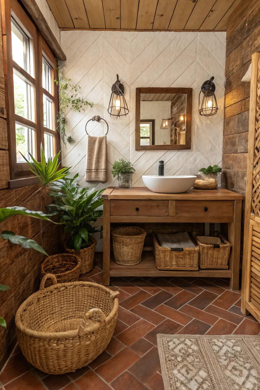 Rustic charm meets modern resilience.