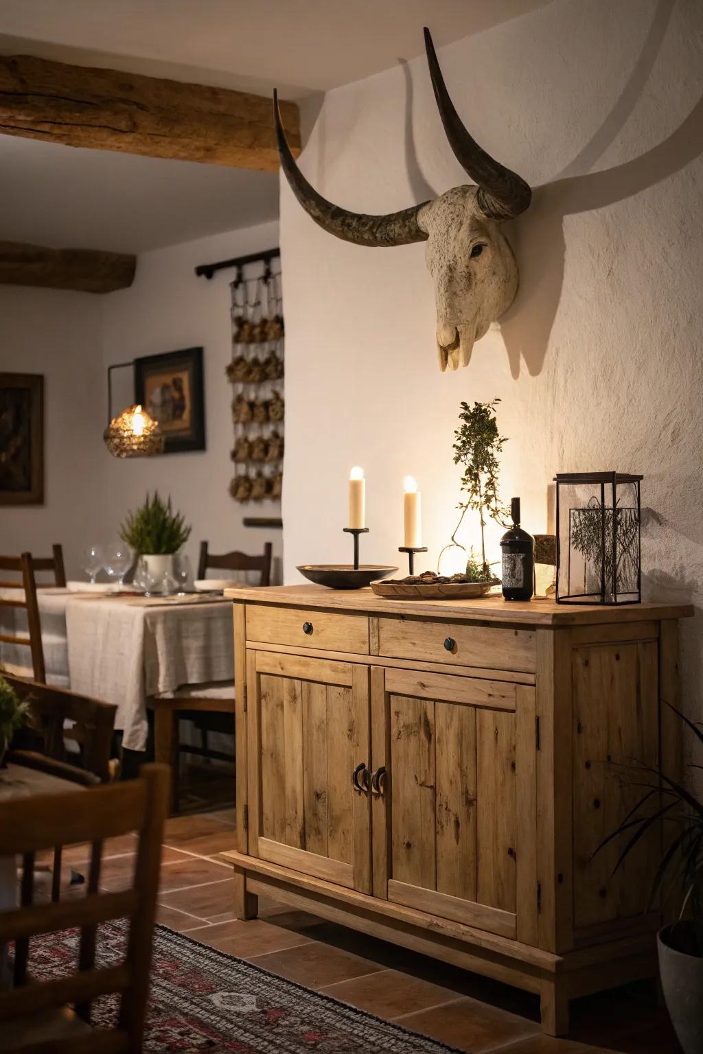 Inject theatrics into your dining areas.